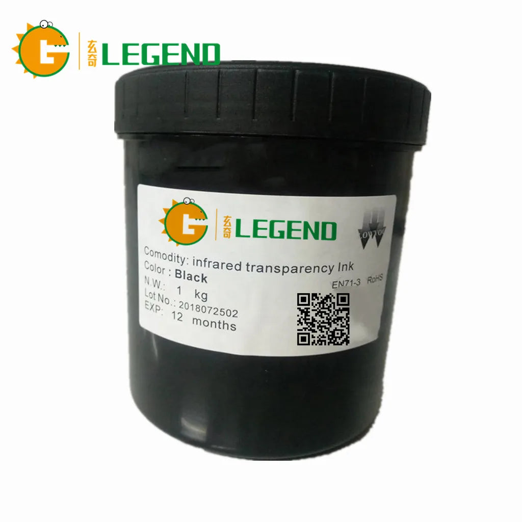 GDLEGEND Infrared Ir Black to Transparent Ink Special Ink for Screen Printing