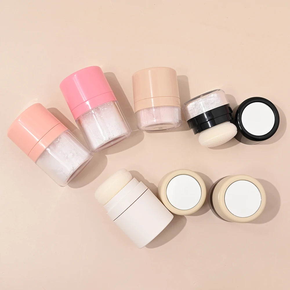 17 Colors Custom Mineral Loose Face Highlighter Setting Powder Oil-Control Translucent Light Weight Makeup With Matte Finish