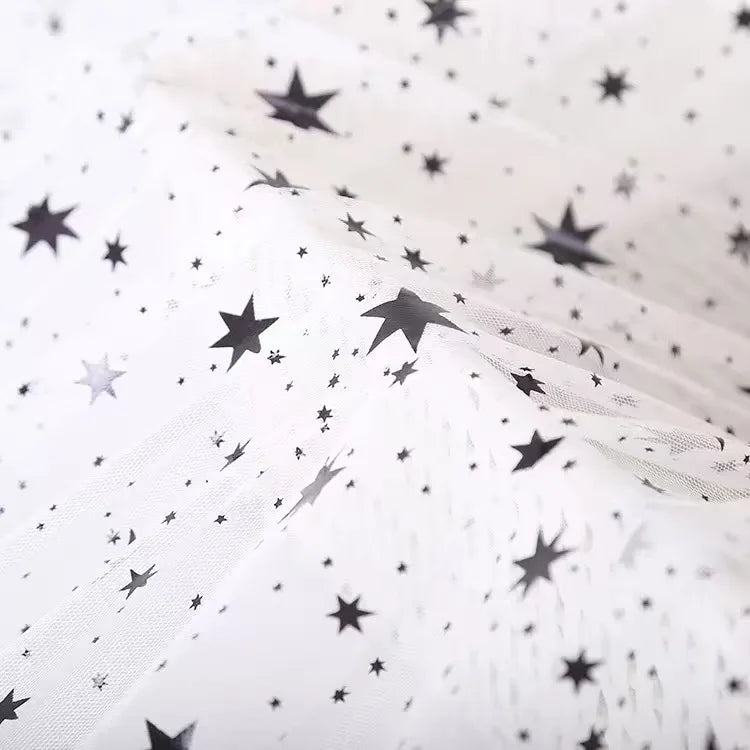 Top Quality Tulle Glitter Bride 100% Polyester Net Tulle Fabric for Gift Packaging Dress Wedding Evening