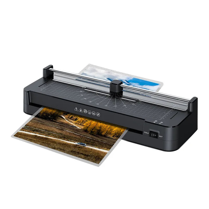 Factory Directly Sale Multi-function A4  Laminating Machine Wth Paper Cutter and Puncher