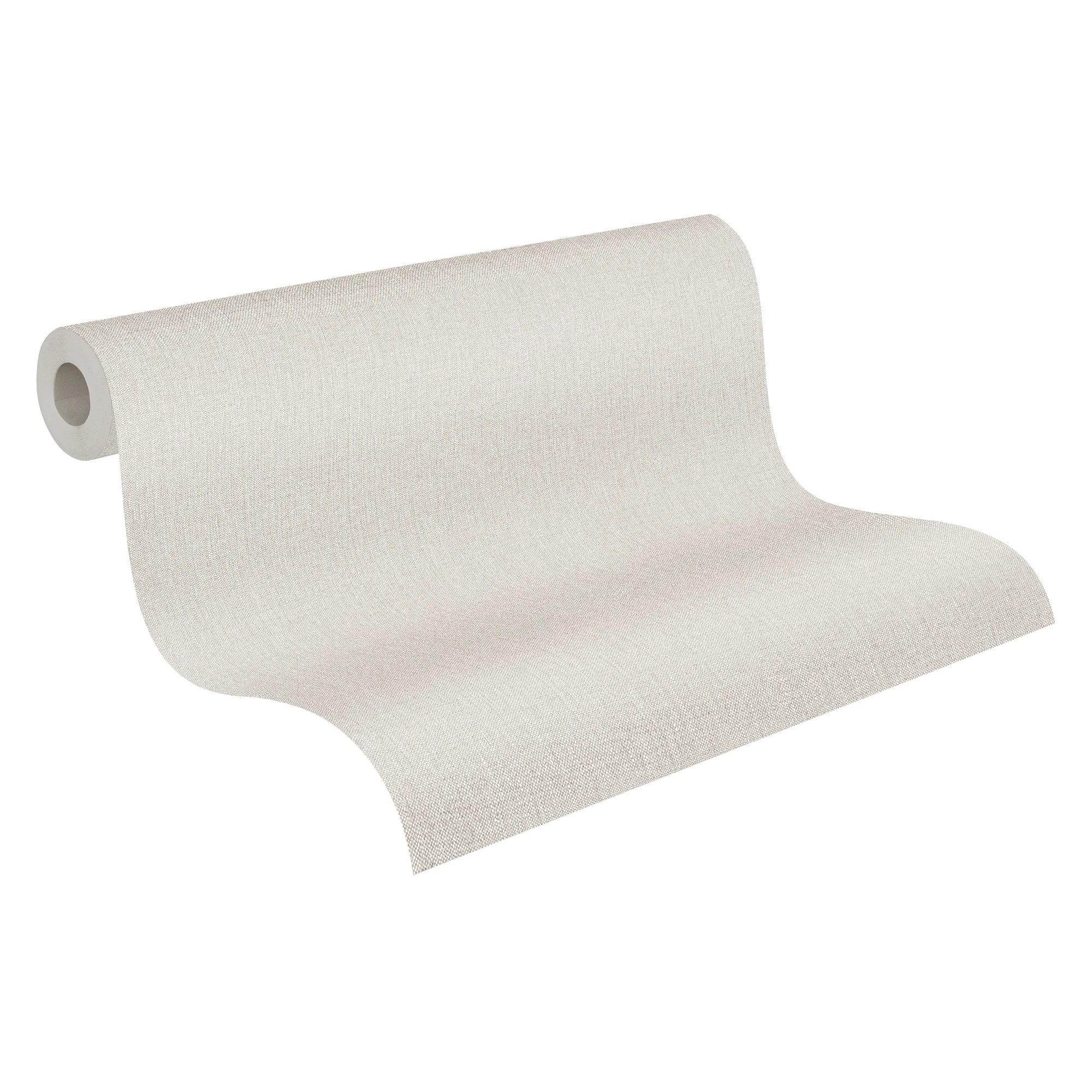 Made Germany Solid Plain Beige Grey Non Woven Wallpaper Rolls-Modern Structure Walls Highly Wash-Resistant Living Room Bathroom