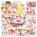 50PCS Japanese Illustrator Dodolog Anime Girl Illustrated Character COCO Sticker