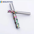 New Design High Efficiency U-groove Tungsten Carbide Milling Cutter End Mill with High Quality for Colorful Aluminum