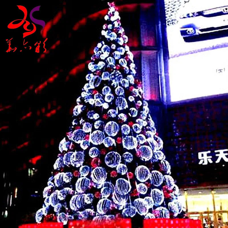 2026 New DMX Music Programming Outdoor Christmas Decoration Giant Custom Big Christmas Tree with Led Light