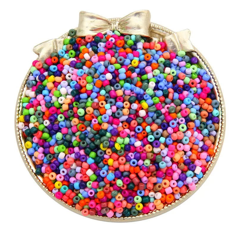 Glass Colorful Bead Handmade DIY Accessories Jewelry Making Material Beaded Wholesale Bracelet/necklace/earrings Making Beads