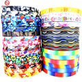 Wholesale 20mm Eco-Friendly Heat Transfer Printing Webbing Camouflage Cartoon Rainbow Pattern Bags Shoes Pet Traction Pendant