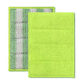Household Double-Sided Kitchen Cleaning Scouring PadThickened Absorbent Reusable Microfiber Silver Wire Sponge Cloth