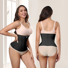 New Women's Breathable Sport Latex Waist Trainer Body Shaper Tummy Control Fajas Corset Hourglass Colombian Girdles Belt