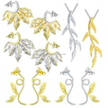 Lotus Fun Wholesale Trendy Fashion Jewelry 925 Sterling Silver Tree Branch Pendant & Earrings for Women Fine Jewelry for Women