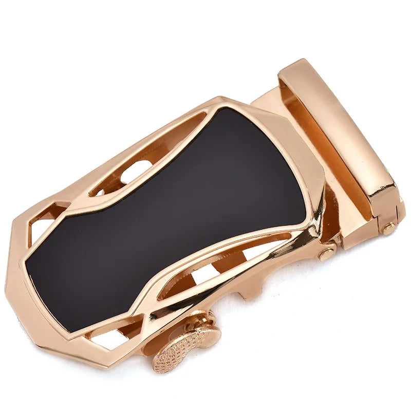 Wholesale Business Mens 40mm Belt Buckles Zinc Alloy Automatic Buckles Metal Belts Ratchet Buckle Customized
