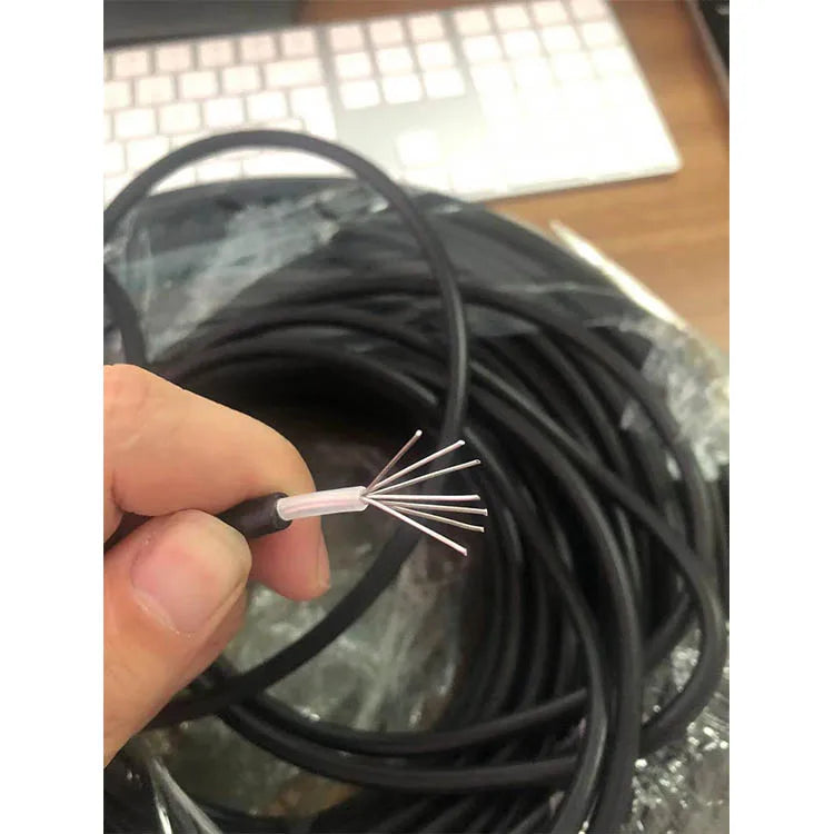 WZZIC 1.6MM/50M HT CABLE Aluminum Wire Stranded and Multi-strand High Voltage Line Sheathed Electric Aluminum Wire