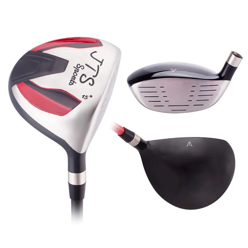 Aluminum Alloy Customized Right Handed Driver Heads Golf Club with Rubber Grip and Polish/PVD Coating for Unisex