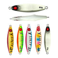 40/60/80/100/120g Luminous Baits Sink Fast Iron Lead Fish Bionic Baits Slow Jigging Lure Metal Jig Slow Pitch Jigs