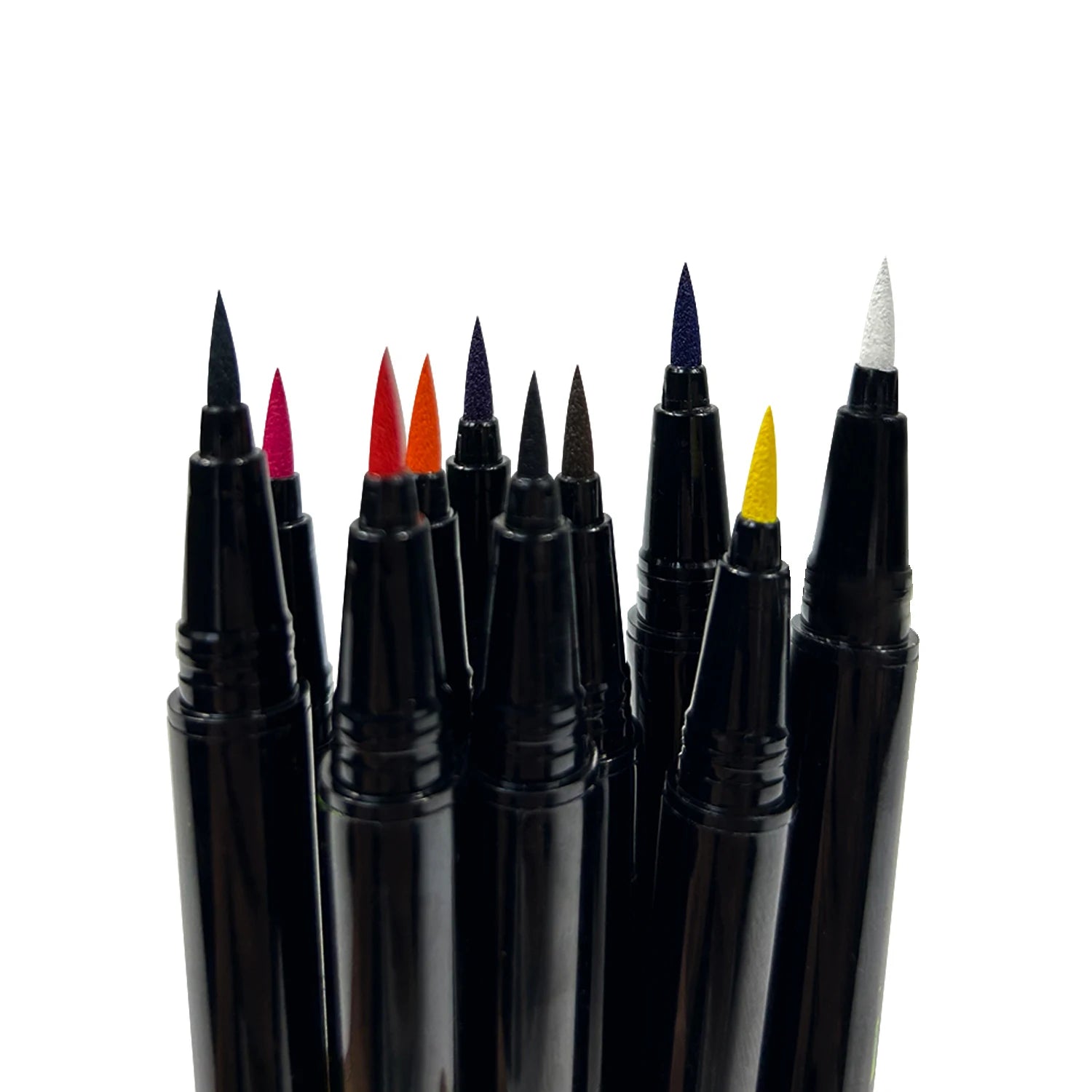 High Pigmented Black Brown Liquid Eye Liner  Long-Lasting Quick Drying Eye Makeup
