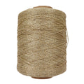 100% Polyester Lurex Hollow Ribbon Metallic Thread Dyed Pattern Fancy Metallic Hollow Tube Yarn for Knitting Cardigans Sweaters