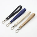 Hot Sale PU Leather Purse Hand Wrist LanyardWristlet Strap with Car Keychain for DIY Handbag Purse Making Accessories