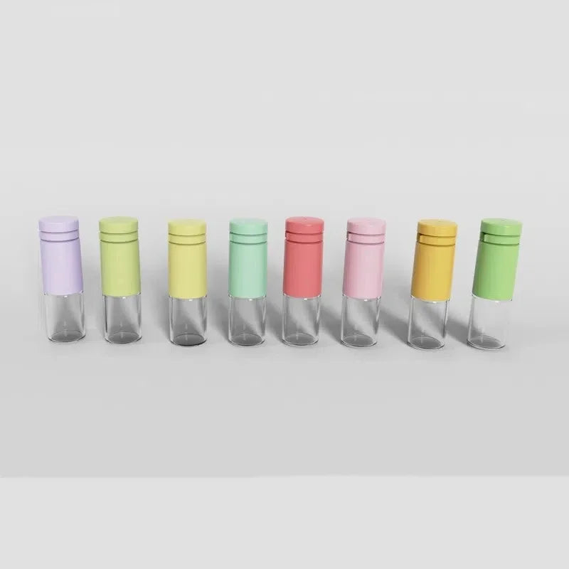 3ml 5ml 7ml 10ml Gouache Mixing Glass Vials Dual Chamber Lyophilized Powder Essence Bottle