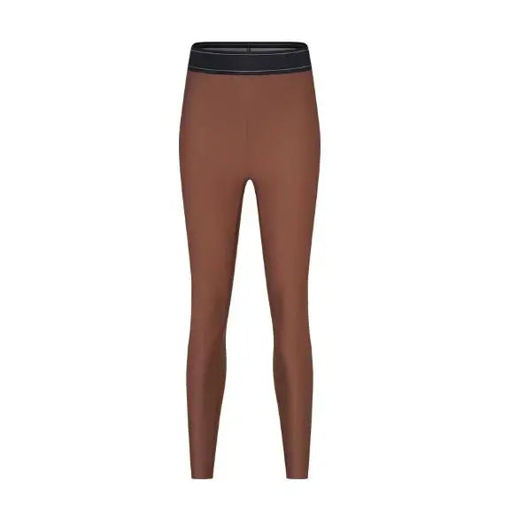 Custom Sportswear High-waisted Pants With Waist Stitching Compressions High Waist Stretch Athletic Dance Yoga Pants With Pockets