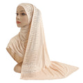 Zifeng OEM Turbante Para El Pelo Rhinestone Jersey Cotton Hijab