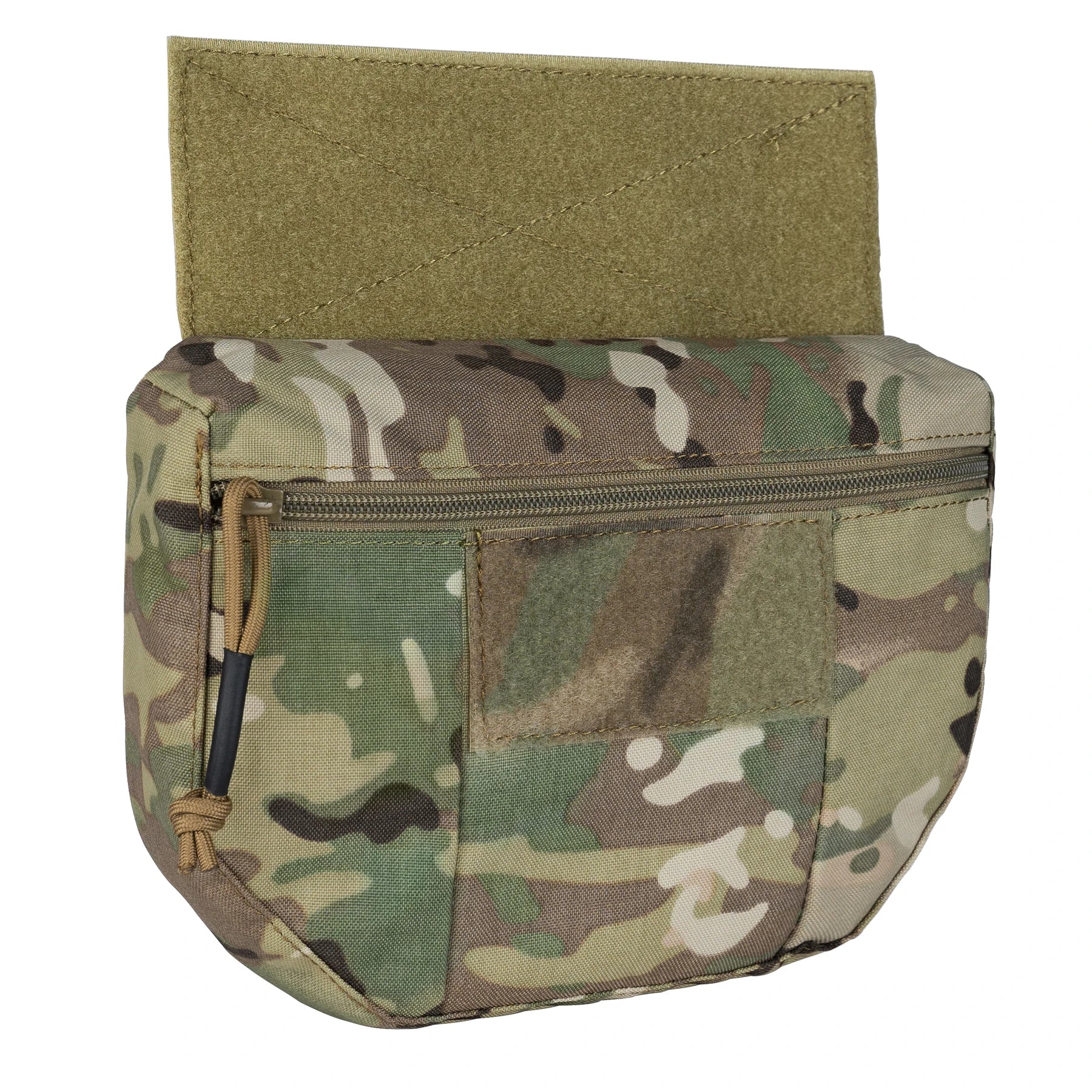 IDOGEAR Hook and Loop Tactical Carrying Kit Bag Tactical Dump Pouch Utility Drop Pouch for JPC CPC AVS Tactical Vest
