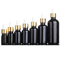 15mL Cylinder Glass Dropper Bottle with Matte Finish for Skin Care Serum & Cream Mascara Hot Stamping Cosmetic Pump