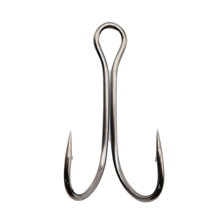 Wholesale Duple Fish Hooks Super Strong Sea Saltwater High Carbon Steel Fishing Tuna Double Fishing Hook