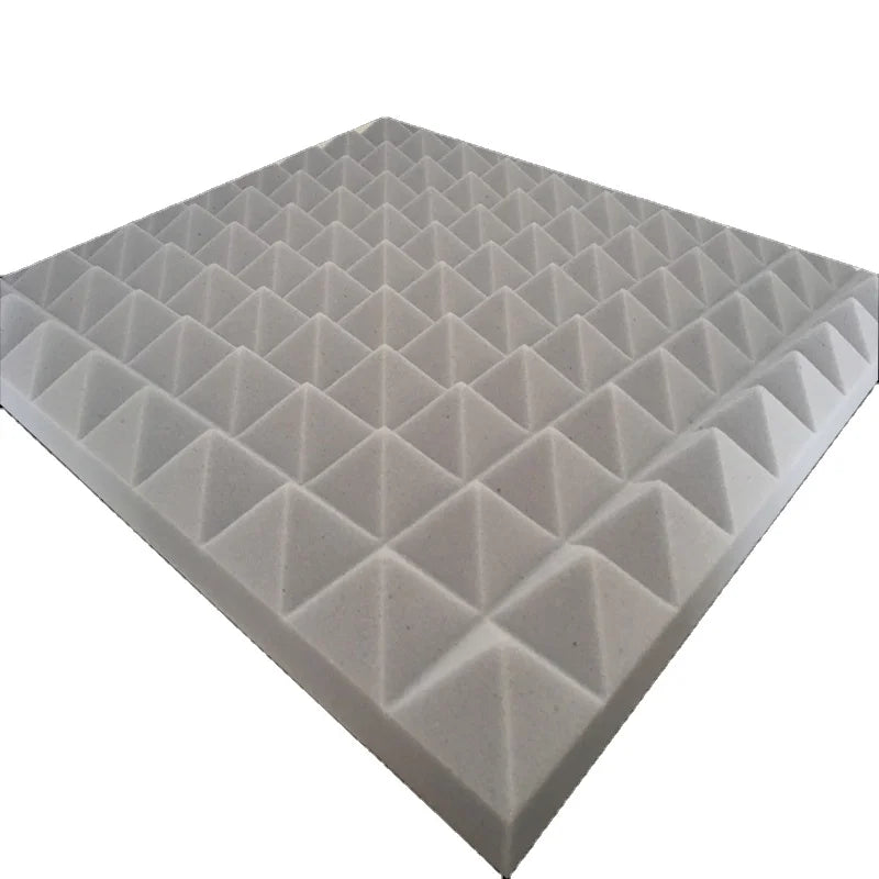 Factory Custom Melamine Foam Soundproofing Fireproof Acoustic Absorption Panels with Self-Adhesive
