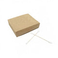Tingsheng Customized 100pcs Round Silicone Cotton Bud Wholesales Cheap Bamboo Stick Personalized Swab