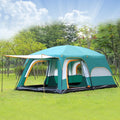 Factory Price Luxury Outdoor Glamping Tents Outdoor Waterproof Large Space Two Rooms One Living Room FamilyCamp Tent