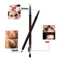 Private Label LOGO Printing Men's Beard Filling  Hair Styling Pen Waterproof Beard Filler Marker Crayon Styling Beard Fuller Pen
