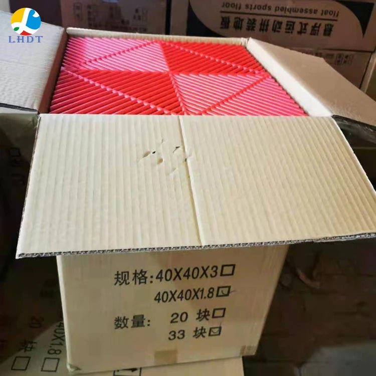 PP Modular Interlocking Tiles Drainage Floor Tiles Solid Modular Anti-Fatigue Mats Used in Garage Car Workshop