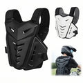 Motorcycle Armor Vest Protective Shock Absorption Breathable Black Unisex Chest Protector for Motocross