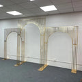 Wedding Event Party Decoration Metal Wedding Back Drop Frame Gold Arch Backdrop for Wedding