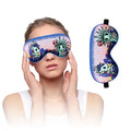 Blindfold Mask with Adjustable Strap Customize Double Layer Elastic Strap Soft Travel Silk Eye Mask Sleep Eye Mask Silk