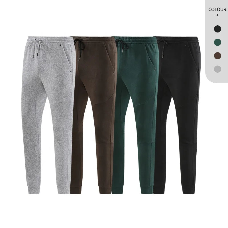 Wholesale Track Pants Zipper Pocket Jogger Gym Wear Men's Pants