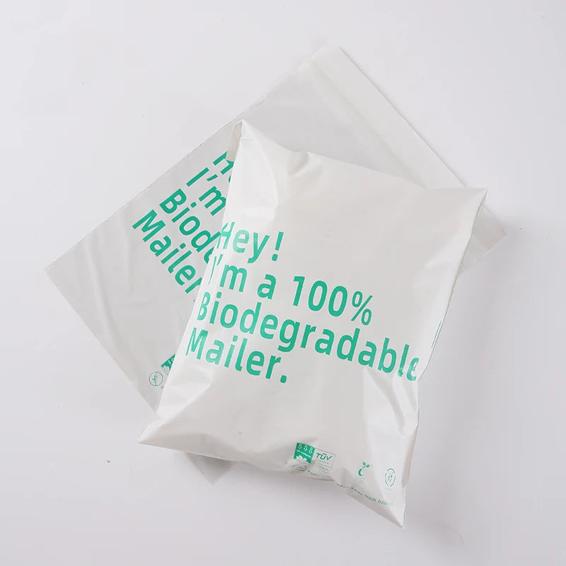 Compostable PBAT+PLA +STARCH Biodegradable Shipping Bags Compostable Mailer Packaging Mailing Bags