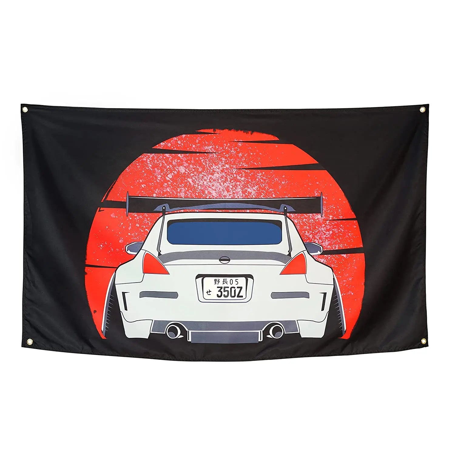 Custom JDM Banner Flag 3x5ft 100% Polyester Double Sided Digital Printing Promotional Product JDM Banner Flag