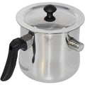 Stainless Steel 2.5L Enlarged Wax Pot Candle Tools Plus Milk Pot Durable Wax Boiling Pot with Handle