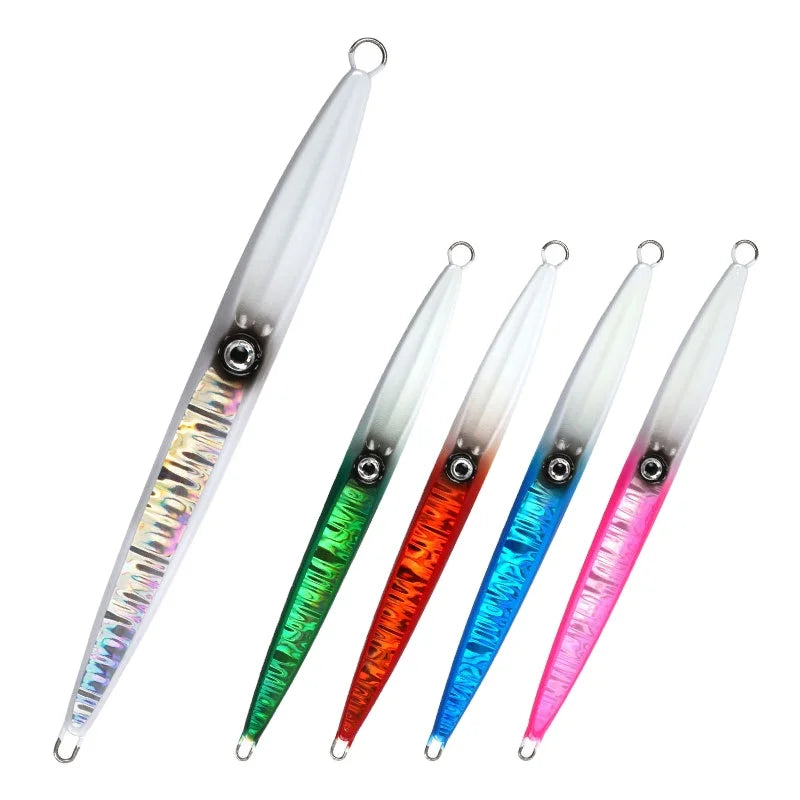 New Design Type 40-500g Silicone Jig Lure Fast-Sinking Sea Fishing Bait for Carp & Bass Variants 60g 80g 200g