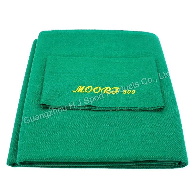 Moorj 300 Billiard 7FT 8FT 9FT Standard Nine-ball Pool Table Fast Speed Cloth Pool Table Felt Fabric for Sale