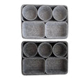 8 Pack Square Felt Drawers Desk Organizers and Storage Bins Use for Food-Gifts for Women