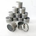 Factory Wholesale 4oz Empty Tinplate Cans Window Lids 60Dx46.5Hmm Snack Food Packaging for Pet Food Spices Candles Beans Tea