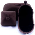 Luxury Creative Velvet Jewellery Small Pendant Custom logo Gift Box Packaging Jewelry Box