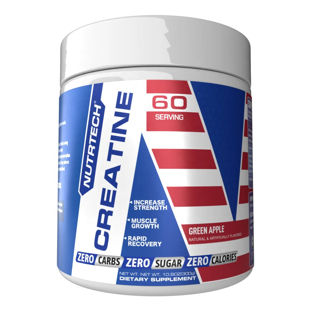 Nutrtech Accelerates Fatigue Recovery Creatine Monohydrate Powder 300g Adult Sports Nutrition Supplement