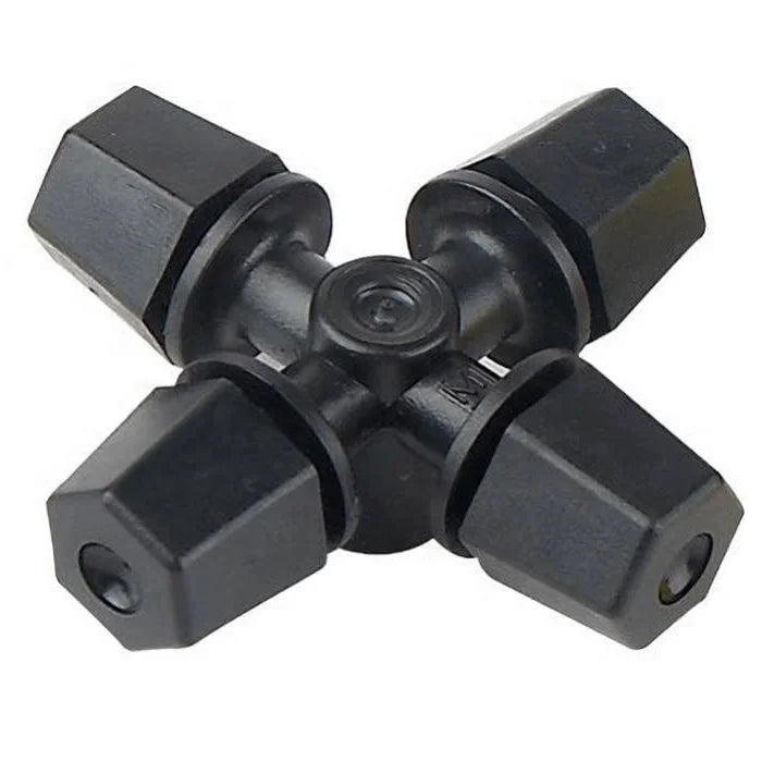Hot Sale High-Pressure Automatic Irrigation Sprinkler System Four-Outlet Agricultural Atomized Spray for Water Media