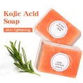 Kojic Acid Soap Dark Black Skin Lightening Hand Made Soap Whitening Bleaching Soap Brighten Face