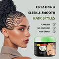 Waterproof Loc Braid Gel Hold Rice Water Olive Oil Nourishing Firm Strong Hold Lock Hair Wax Braiding Gel