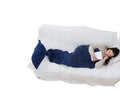 Hot Sale Factory  Direct Sell Lovely Large Mermaids Sofa Bed Travel Adults 100% Acrylic Knitted Throw Blanket JYMRY