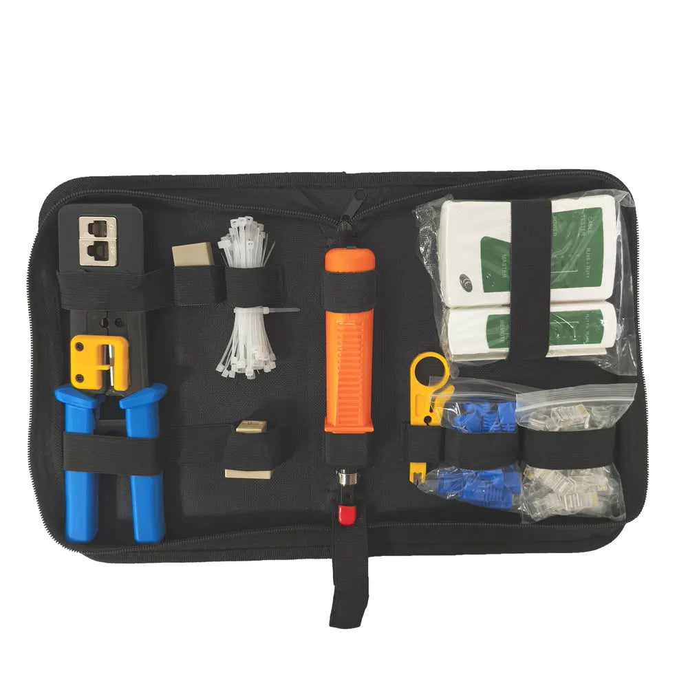 Rj45 8p8c Plug Ethernet Crimper Cable Tester Tool LAN Pliers Set 4P 6P 8P Rj45 Network Crimping Tool Kit