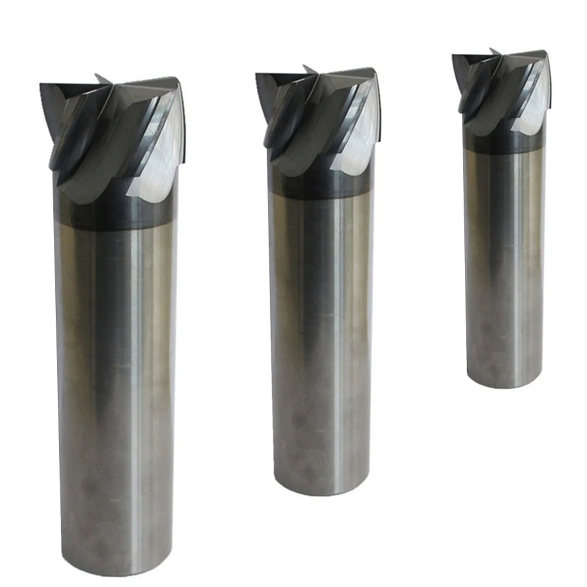 DLCC Factory Outlet 5-Flute Flat Milling Cutter Carbide End Mill for Stainless Steel